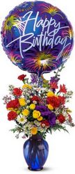 Birthday Fireworks Davenport Florist - Same Day Flower Delivery - Flower Power 